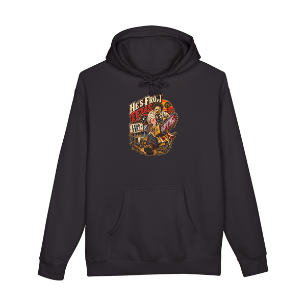 Support Local Texas Butchers funny slasher movie parody hoodie