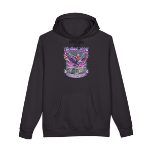 Term Limits Are For Mortals - Funny Cyborg Eagle Political Hoodie
