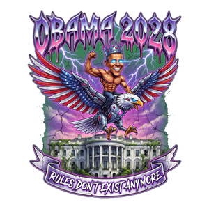 Term Limits Are For Mortals Sticker - Funny Political Eagle Gag