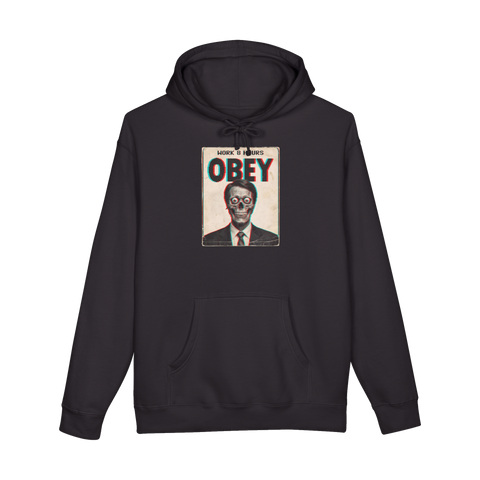 The Board Of Directors — Retro Sci-Fi Alien Hoodie — Black
