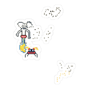 The Commission Season 4 Mural — Crowdsourced Internet Art Sticker