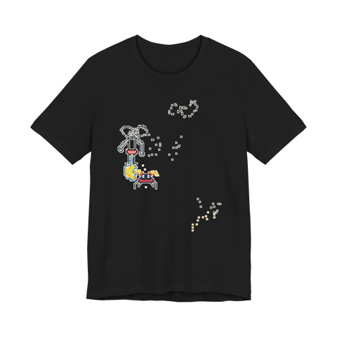 The Commission Season 4 Mural — Crowdsourced Art T-Shirt — Black
