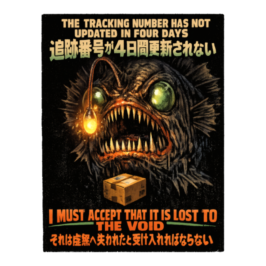 The Leviathan Of The Regional Distribution Center Sticker — Anime — White