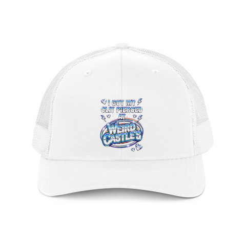 The Prince Albert Drive-Thru Hat - Funny Y2K Piercing — White