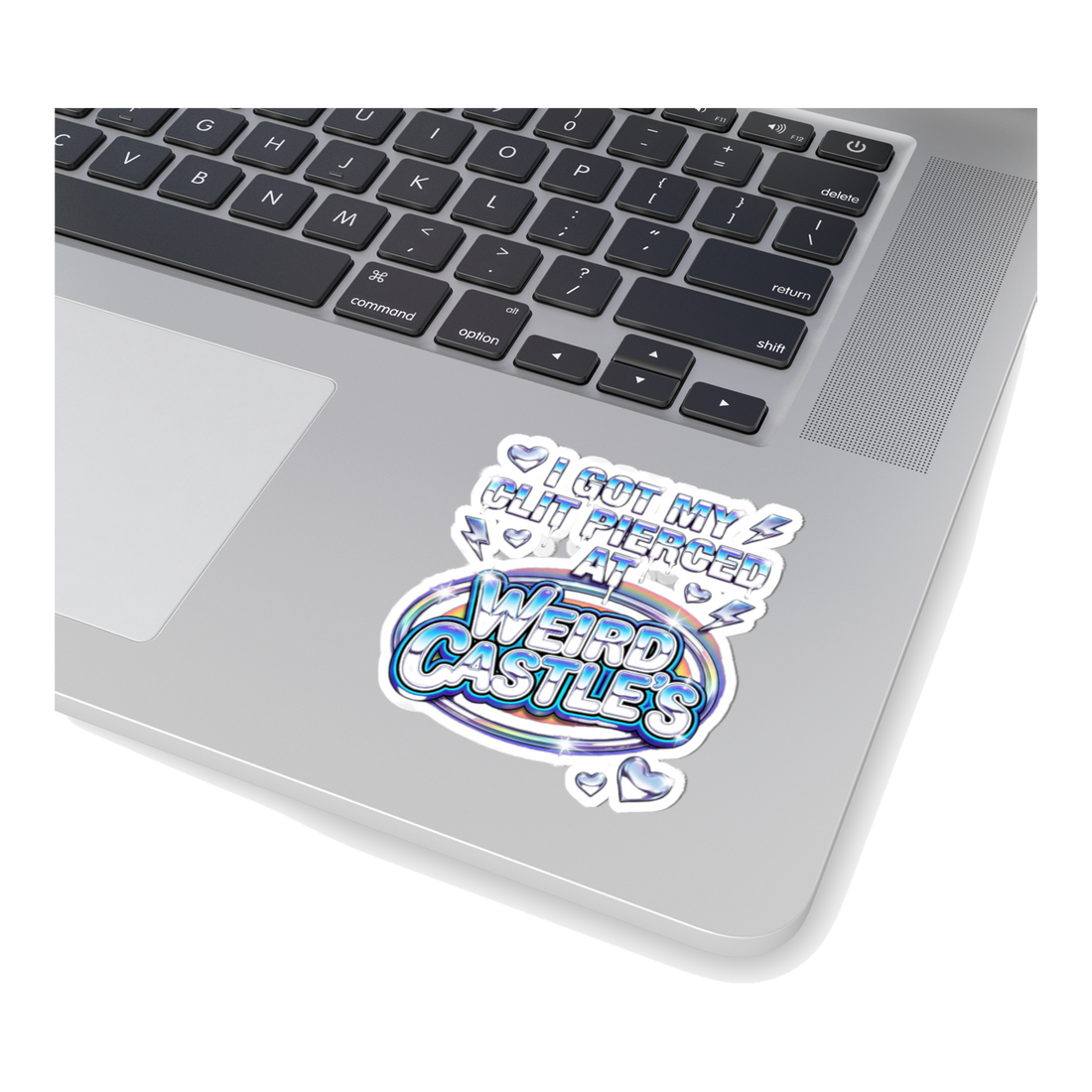 The Prince Albert Drive-Thru Sticker — Funny White Castle Parody — White