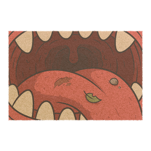 Wipe Your Feet Doormat — Creepy Funny Housewarming Gift