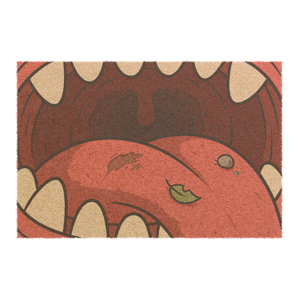 Wipe Your Feet Doormat — Creepy Funny Housewarming Gift