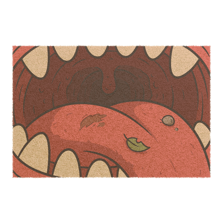 Wipe Your Feet Doormat — Creepy Funny Housewarming Gift