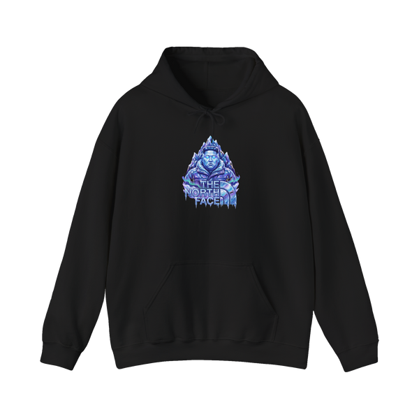 The True North Face Hoodie — Kim Jong Un Parody — Black