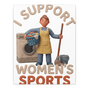 The Unpaid Domestic Decathlon Funny Wall Decor