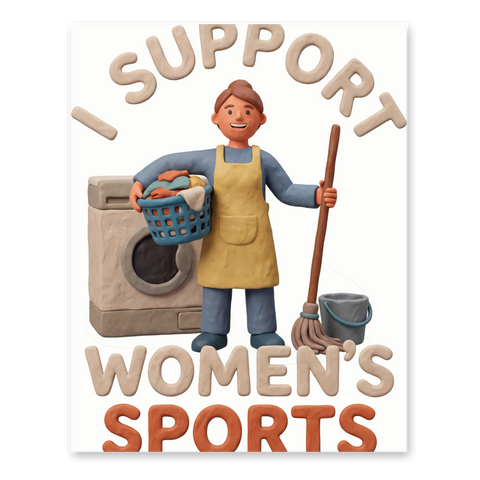 The Unpaid Domestic Decathlon Poster - Funny Mom Gift