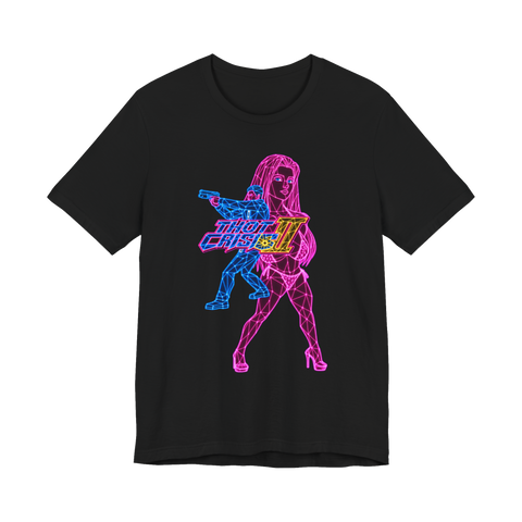 Thot Crisis II T-Shirt — Funny Parody — Black