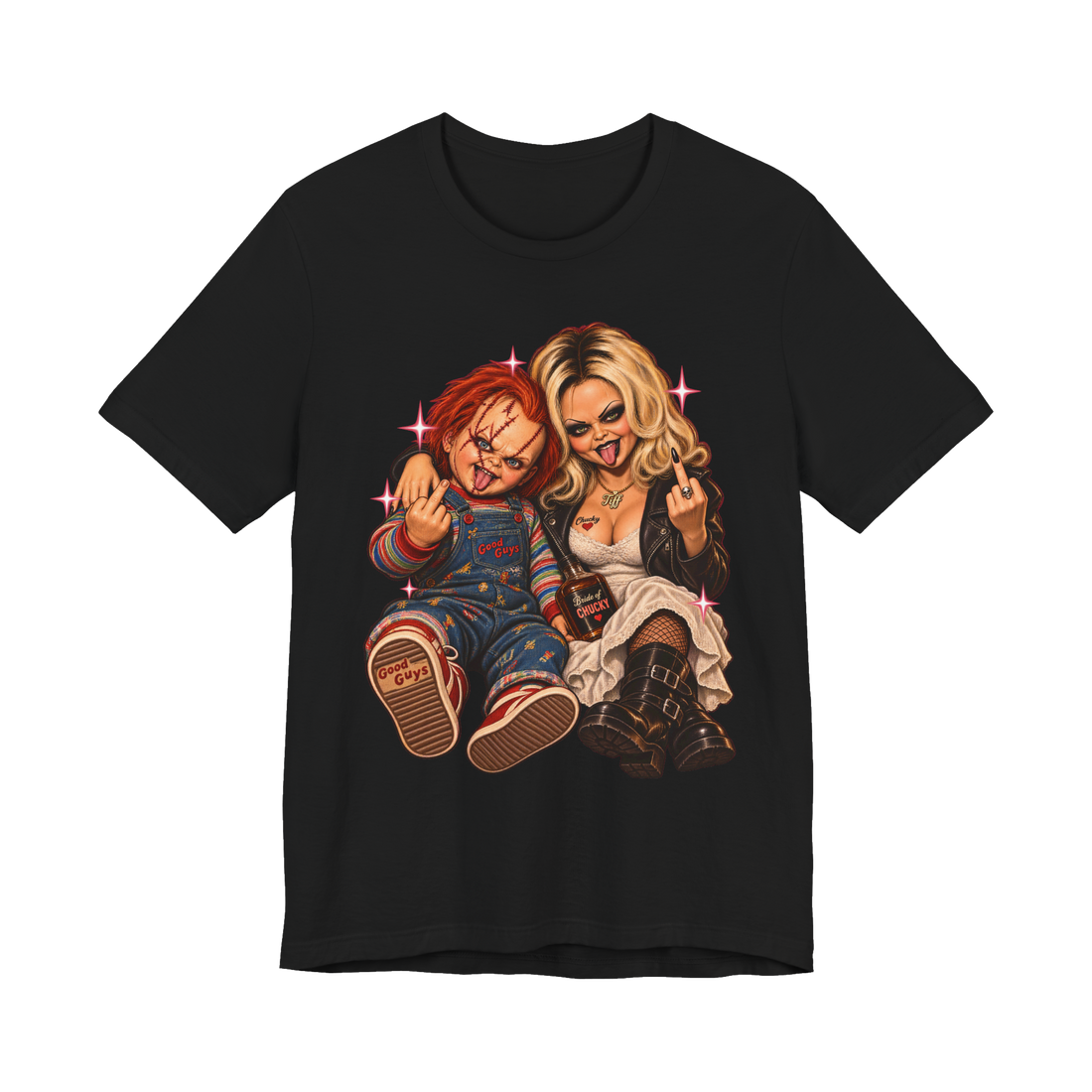 Toxic Relationship Goals T-Shirt — Funny Bride of Chucky — Black