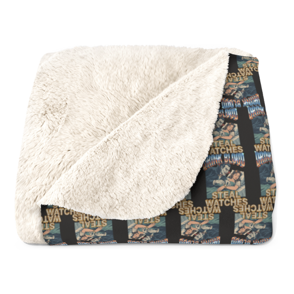 Transylvanian Lick Vampire Blanket — Funny Dracula Throw
