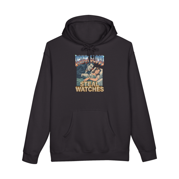 Transylvanian Lick — Funny Vampire Bootleg Hoodie — Black