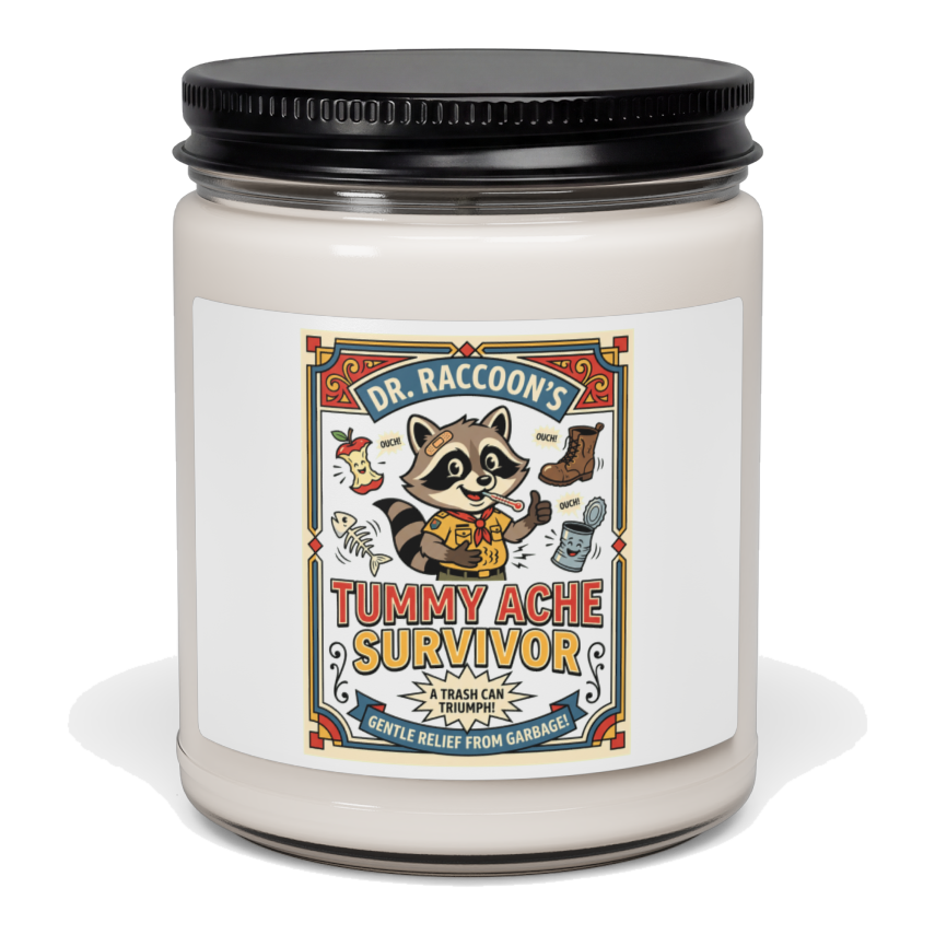 Tummy Ache Survivor — Candle