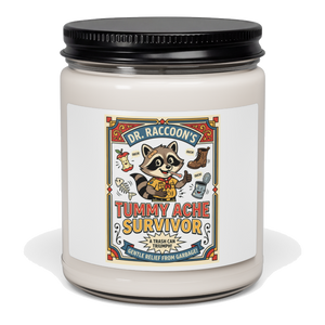 Tummy Ache Survivor — Candle — Clean Cotton