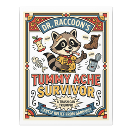 Tummy Ache Survivor — Canvas