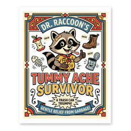 Tummy Ache Survivor — Poster