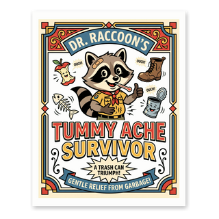 Tummy Ache Survivor — Poster
