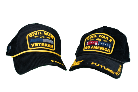 Two Wars, Zero Service — The Civil War Veteran Hat Bundle