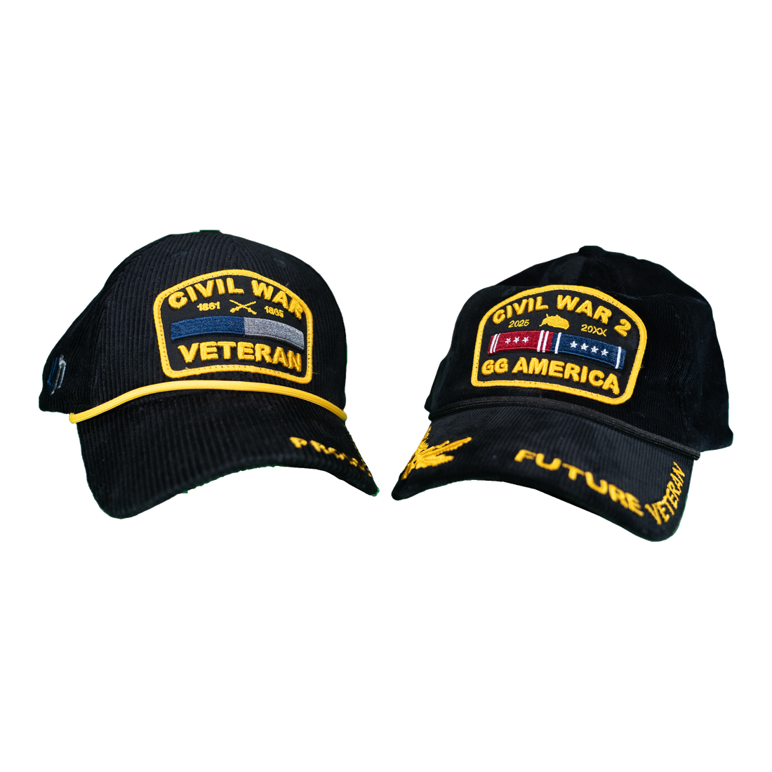 Two Wars, Zero Service — The Civil War Veteran Hat Bundle