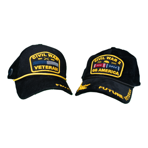 Two Wars, Zero Service — The Civil War Veteran Hat Bundle