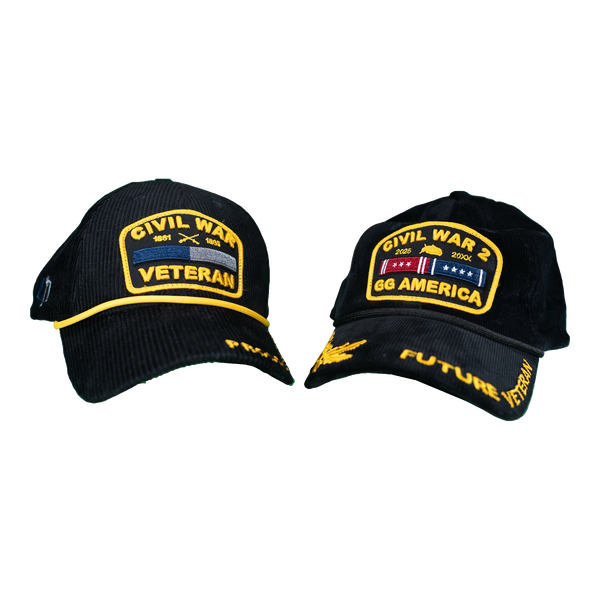 Two Wars, Zero Service — The Civil War Veteran Hat Bundle