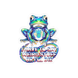 Unintelligible For My Own Safety — Sticker