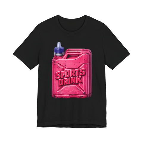 Funny Unleaded Electrolytes gas can gym t-shirt
