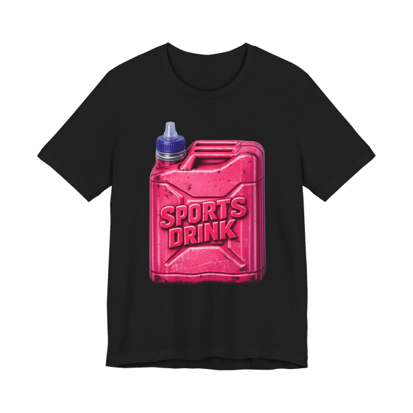 Funny Unleaded Electrolytes gas can gym t-shirt