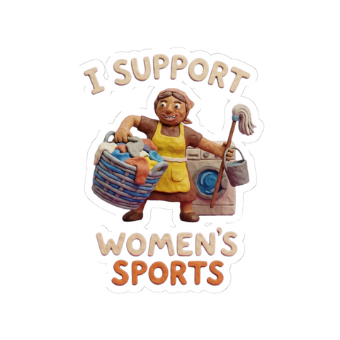 Unpaid Domestic Decathlon — Sticker