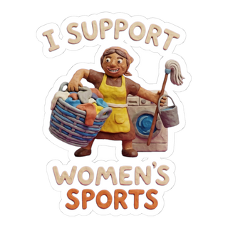 Unpaid Domestic Decathlon Sticker — Funny Chore Decal