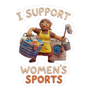 Unpaid Domestic Decathlon — Sticker