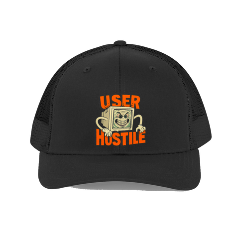 User Hostile Design Hat — Funny Tech & UX Dad Cap