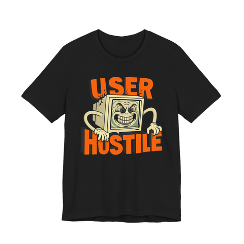 User Hostile Design — Funny UX UI Developer T-Shirt