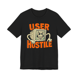 User Hostile Design — Funny UX UI Developer T-Shirt