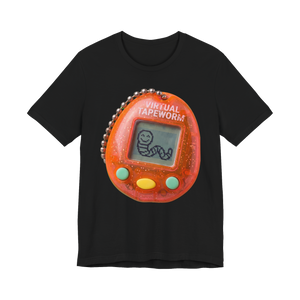 Virtual Tapeworm Shirt — Retro Digital Pet Tee