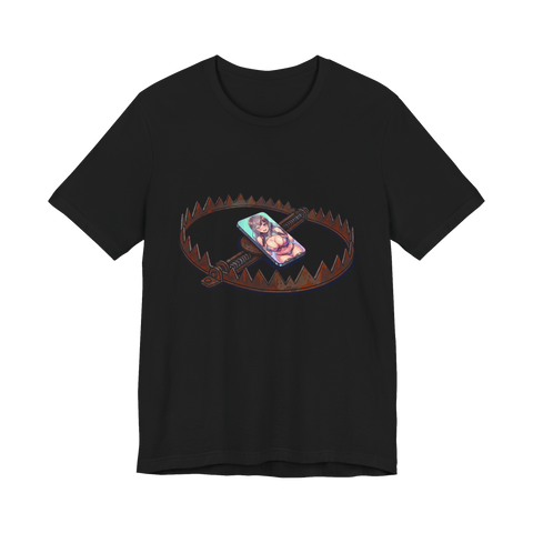 Voluntary Capture Protocol Tee - Funny Doomscrolling & UX Shirt — Black