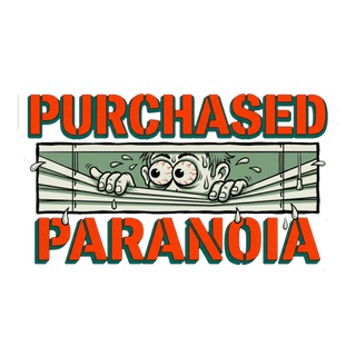 Voluntary Paranoia Procurement - Funny Weed Sticker