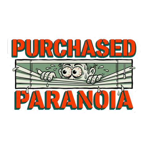 Voluntary Paranoia Procurement - Funny Weed Sticker