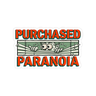 Voluntary Paranoia Procurement - Funny Weed Sticker