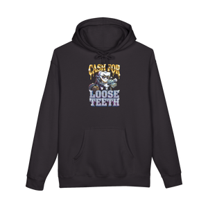 We Buy Teeth Hoodie — Weird Retro Graphic Sweatshirt
