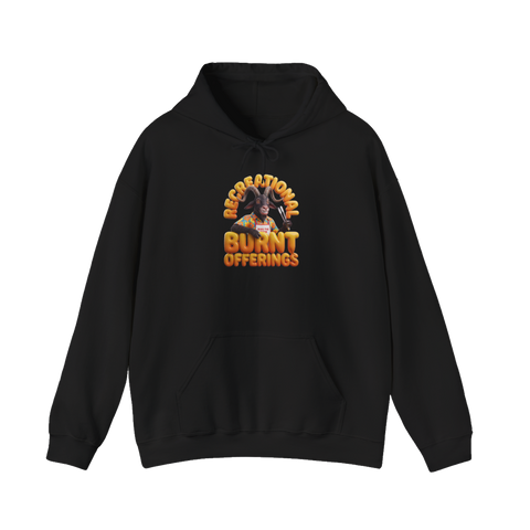 Weekend Burnt Offering — Funny BBQ Dad Hoodie