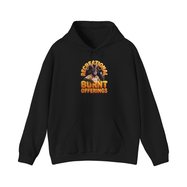 Weekend Burnt Offering — Hoodie — Black