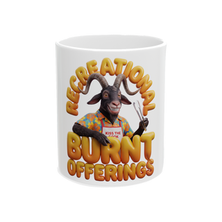Weekend Burnt Offering — Funny BBQ Grilling Dad Mug