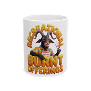Weekend Burnt Offering — Funny BBQ Grilling Dad Mug