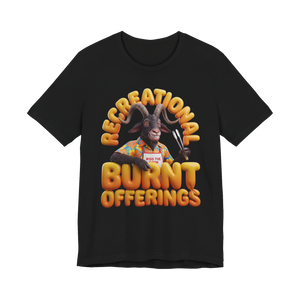 Weekend Burnt Offering — Funny BBQ Dad Shirt