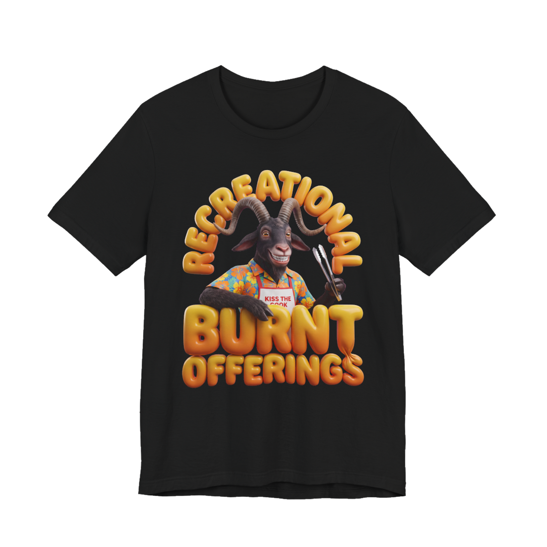 Weekend Burnt Offering — Funny BBQ Dad Shirt