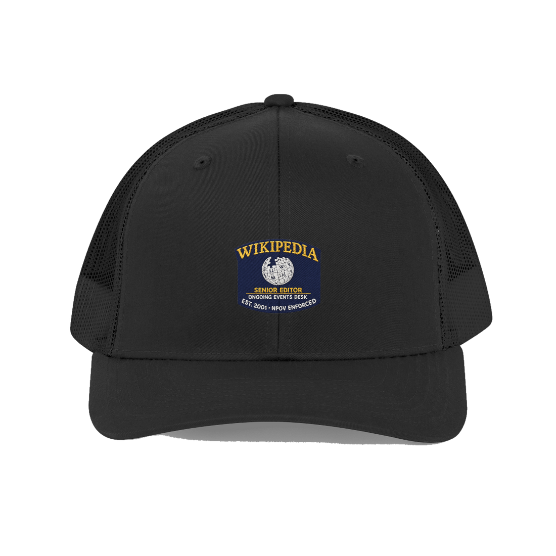 WIKIPEDIA ONGOING EVENTS DESK — SENIOR EDITOR STAFF — Cap